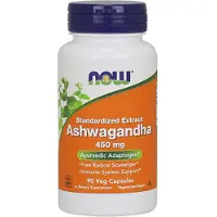 NOW,NOW Foods,NOW,NOW Foods , Standardiserad Extract Ashwagandha, 450 mg, 180 Veg Capsuler