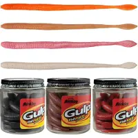 Berkley White Gulp Nightcrawler Scent 150 Mm Plastmaskar Mjölkig 70g