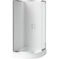 Deante Kyp 052k Halvrund Duschkabin 80x80 Cm
