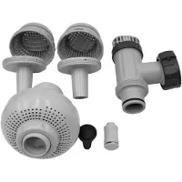 Intex 26004e ovanfr markpool Inlopp Luftvattenstrle ersttare del; Inkluderar kolvventilsfilteranslutningsgtet etc.