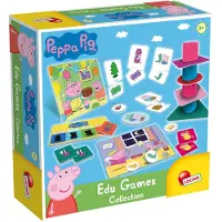 Liscianigiochi Peppa Gris 10-i-1 Brädspel