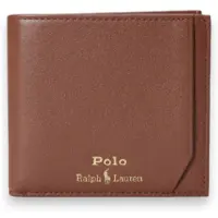 Ralph Lauren för män. 405963229002 Brun plånbok i mjukt läder Plånbok (OSFA), Casual, Klassisk, Hud