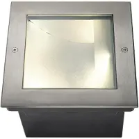 SLV DASAR 255 LED square i rostfritt stål 316 28W 3000K
