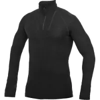 Woolpower Zip Turtleneck Lite Black