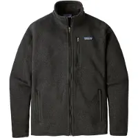 Patagonia - M's Better Sweater Jkt Black för Unisex - Storlek XL - Svart