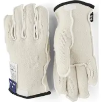 Hestra Wakayama Wool Liner 5-Finger Offwhite