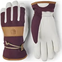 Hestra - Skidhandskar - Voss CZone 5 finger Bordeaux för Unisex - Storlek 6