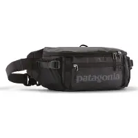 Patagonia Black Hole 5L Hip Väska black w / black Storlek Uni