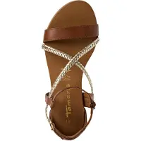 Tamaris Sandal konjak / guld