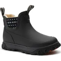 Grundens Women's Deviation Sherpa Ankle Boot Black
