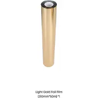 EufyMake Light Gold Foil Film Självhäftande Vinyl
