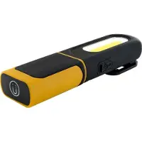 Schwaiger LED-arbetslampa AKKU med ficklampa 5W sch/ge