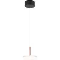 TRIO Lighting Glas pendellampa Celeste, dimbar, Vitt / opal, Vardagsrum / matsal, Glas, Modern, Pendellampa