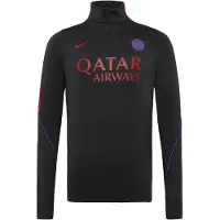 Nike Paris Saint-Germain Träningströja Dri-FIT Strike Drill - Svart/Röd - , storlek X-Small