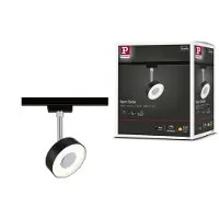 Paulmann Circle Högvolt-skensystem URail LED fast installerad 5 W LED Svart (matt)