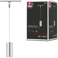 Paulmann Barrel Högvolt-skensystem URail LED fast installerad 6 W LED Krom (matt)
