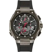 Bulova Precisionist X Chronograph Black Dial Quartz Divers 98B358 300M Herrklocka svart