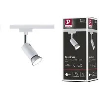 Paulmann Pure I Högvolt-skensystem URail GU10 10 W LED Vit, Krom