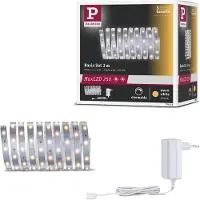 Paulmann MaxLED Stripe Basic 79852 LED-list bas-set med kontakt 24 V 3 m Varmvit 1 st