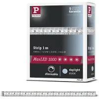 Paulmann MaxLED 1000 70569 LED-list förlängning med kontakt 24 V 1 m Dagsljusvitt Piece 1 st