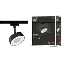 Paulmann Circle Högvolt-skensystem URail 5 W LED Svart (matt)