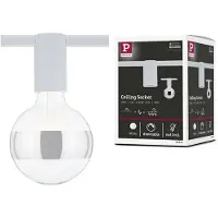 Paulmann Socket Takbelysning URail E27 Vit