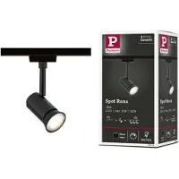Paulmann Runa högvolts skensystemlampa URail GU10 svart (matt)