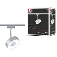 Paulmann Spot Circle Högvolt-skensystem URail LED fast installerad 5 W LED Krom (matt)