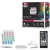Paulmann MaxLED RGBW 70627 LED-list bas-set med kontakt 24 V 1.5 m RGB, Varmvit 1 st