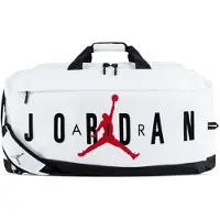 Jordan Weekendväska 'Jam Velocity' röd / svart / vit
