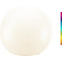 Goobay LED-solcellslampa Kula, 35 cm, storlek XL, RGBW
