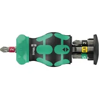 Wera Kraftform Kompakt Stubby magasin RA 2, 6 st, 115 mm, 175 g