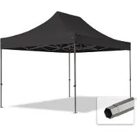 TOOLPORT 3x4,5 m snabbtält, Premium stål, mörkgrå