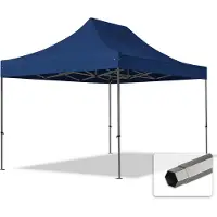 TOOLPORT 3x4,5 m snabbtält, Premium stål, blå