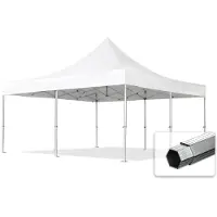 TOOLPORT 5x5 m snabbtält, Professional aluminium, vit