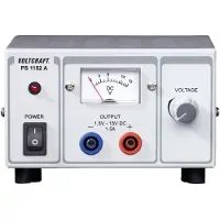 Voltcraft Laboratorieaggregat, justerbar PS-1152 A 1.5 - 15 V/DC 1.5 - 1 A 22.5 W Antal utgångar 1 x