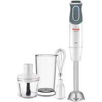 Tefal hb643138 stavmixer 0.8l 800W metallisk kvarts, vit mixer