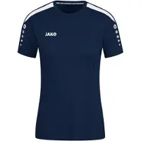 Jako Funktionstopp 'Power' marinblå / vit