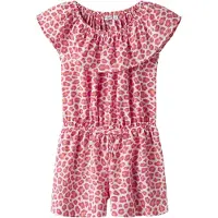 Name it Jumpsuit - Noos - NkfVinaya - Papaya Punch/Wild - - 10 år (140) - Jumpsuit