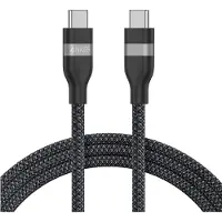 Anker - USB-kabel - USB-C (hane) till USB-C (hane) - 1.8 m - USB-strömförsörjning (240W), braided - svart