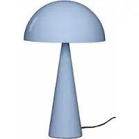 Hubsch Bordslampa , Mush, Blå, Vardagsrum, Metall, Modern