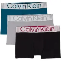 Calvin Klein Kalsonger 3-pack Färgblock Bokstav Jacquard Kalsonger Herr Underkläder 000NB3130A-NA9 XL