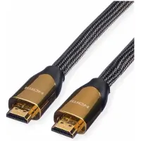 Roline HDMI Anslutningskabel HDMI-A-kontakt, HDMI-A-kontakt 3.00 m Svart 11.04.5803 4K UHD HDMI-kabel