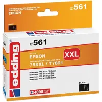 Edding Bläck Ersätter Epson 78XXL, T7891 Kompatibel Svart EDD-561 18-561