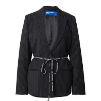 Karl lagerfeld JEANS Kavaj svart / vit