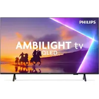 Philips 65PUS8500 - 65" Diagonal klass LED-bakgrundsbelyst LCD-TV - QLED - Smart TV - TITAN OS - 4K UHD (2160p) 3840 x 2160 - HDR - mattsvart