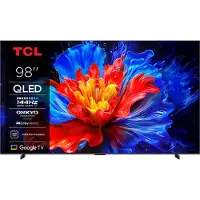TCL P89K 98P89K TV 2.49 m (98") 4K Ultra HD Smart TV Wi-Fi Metallisk 450 cd/m²