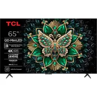 TCL 65C69K - 65" Diagonal klass (64.5" visbar) - C69K Series LED-bakgrundsbelyst LCD-TV - QD-Mini LED - Smart TV - Google TV - 4K UHD (2160p) 3840 ...