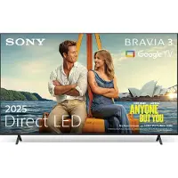 Sony LED-TV - - 85 BRAVIA 3 85S3 - 4K UHD - Smart TV - Kompatibel med HDR