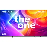 Philips The One 85PUS9000 - 85" Diagonal klass LED-bakgrundsbelyst LCD-TV - QLED - Smart TV - TITAN OS - 4K UHD (2160p) 3840 x 2160 - HDR - Quantum...